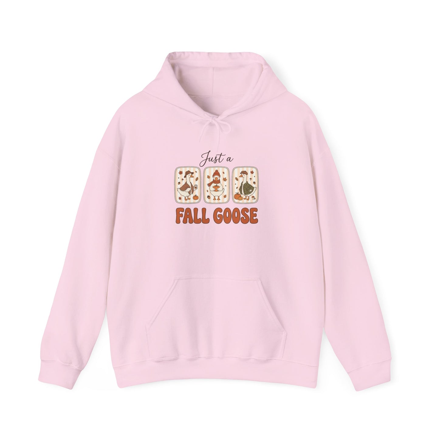 Sudadera de Otoño con Ganso — Diseño “Just a Fall Goose” Acogedor y Divertido