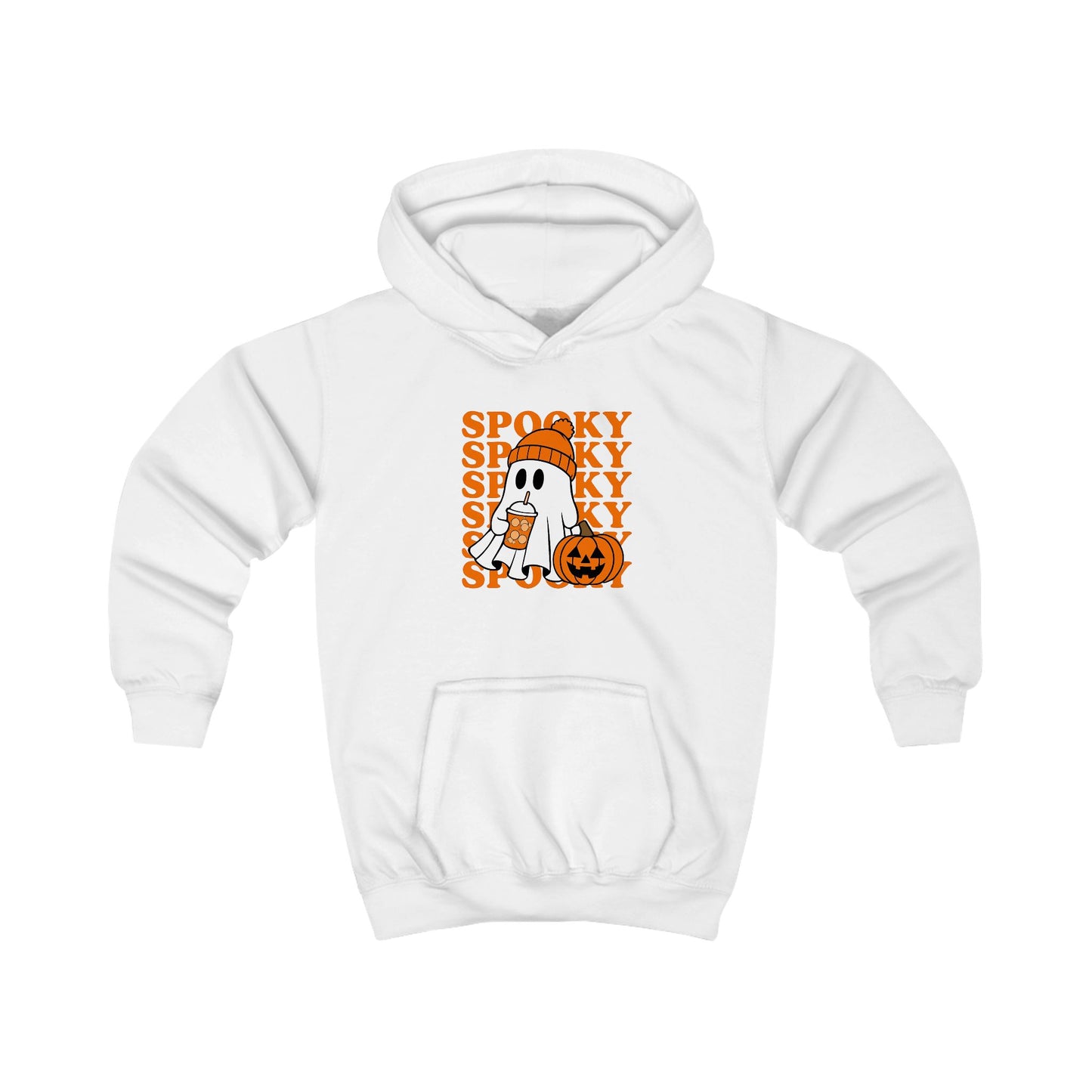 Sudadera Infantil de Halloween — Fantasmas y Calabaza “Spooky”