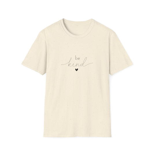 Be Kind T-Shirt – Minimal Script Heart Tee